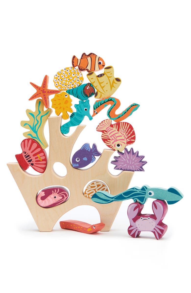 Tender Leaf Toys Stacking Coral Reef Toy, Alternate, color, Multi