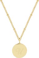 Brook and York Lizzie Initial Pendant Necklace