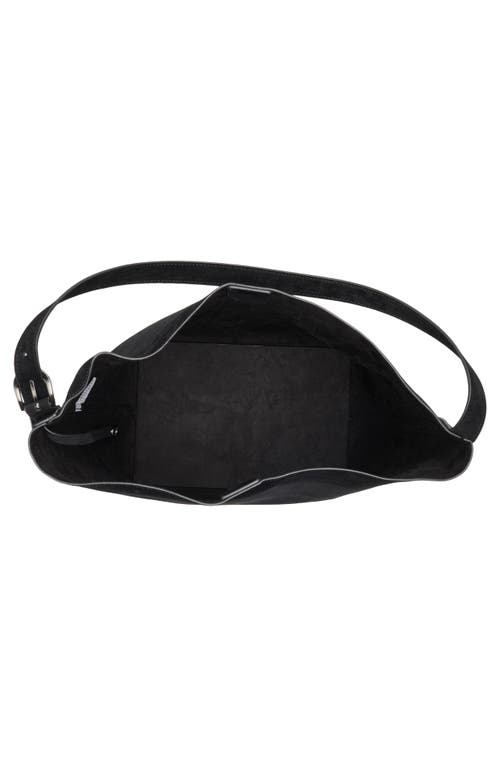 Bcbg Slouchy Bucket Shoulder Bag With Pouch In Black