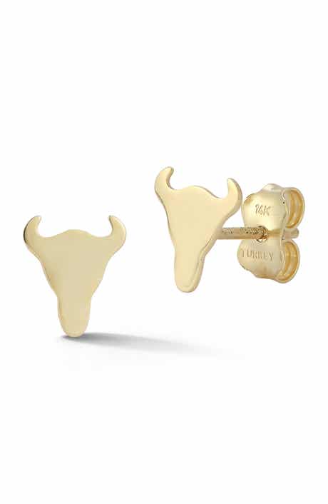 Ember Fine Jewelry Longhorn Stud Earrings