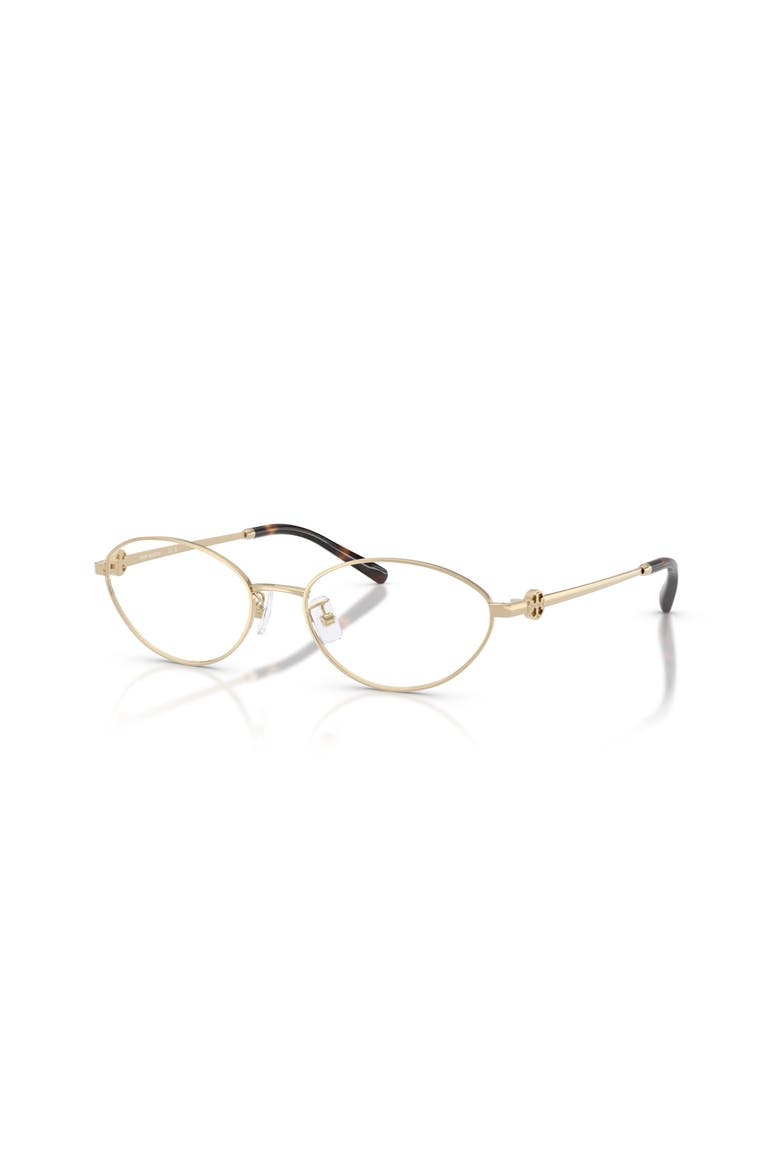 53mm Oval optical glasses, Main, color, Gold