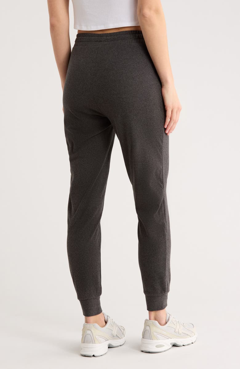 Jessica Simpson Tie Waist Joggers, Alternate, color, Meteorite Heather