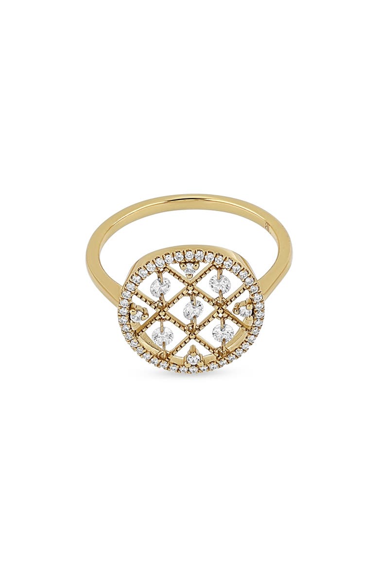 Audrey Diamond Statement Ring, Alternate, color, 18K YELLOW GOLD