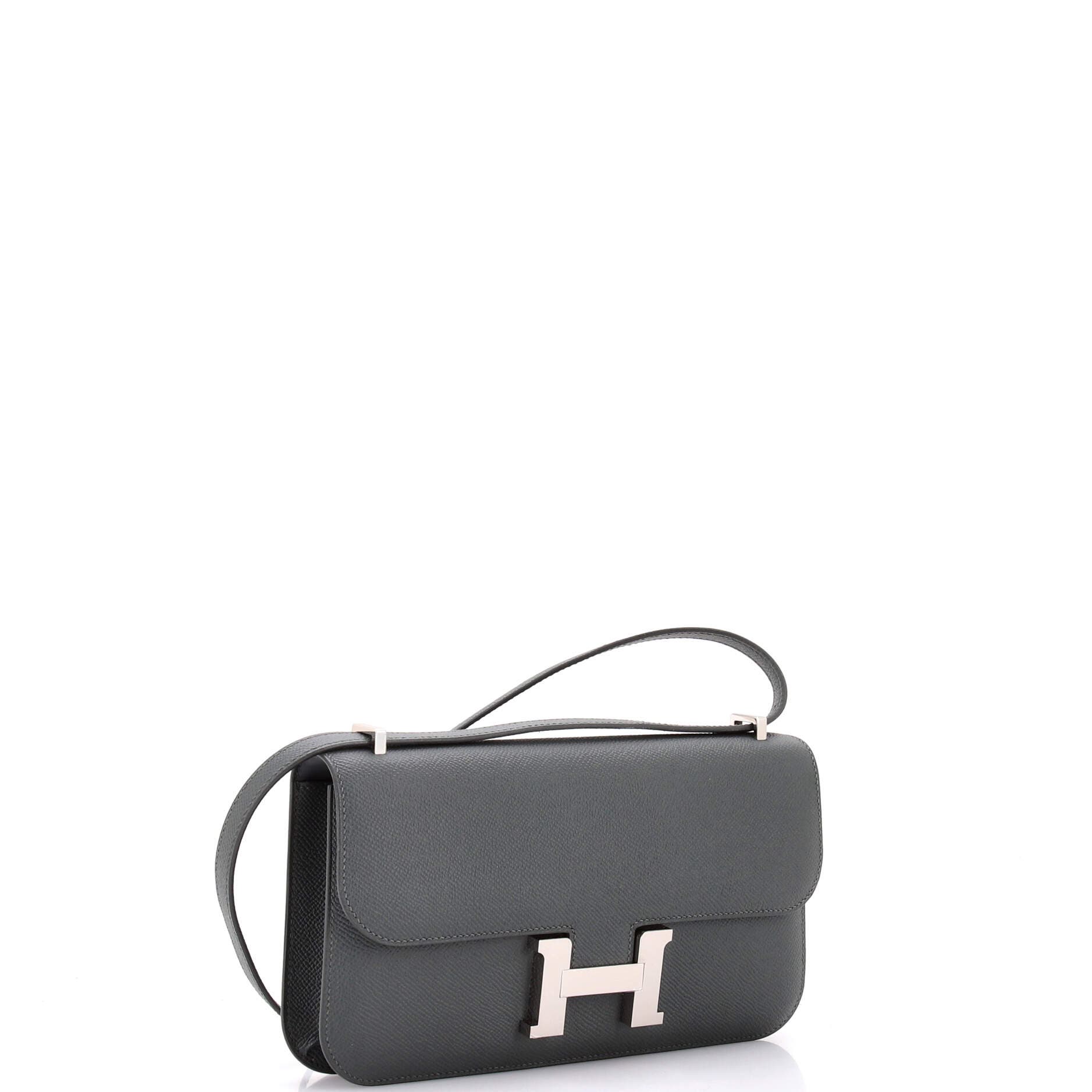 Pre-Owned Hermes Constance Elan NM Bag Epsom 25, Alternate, color, Vert Mangrove