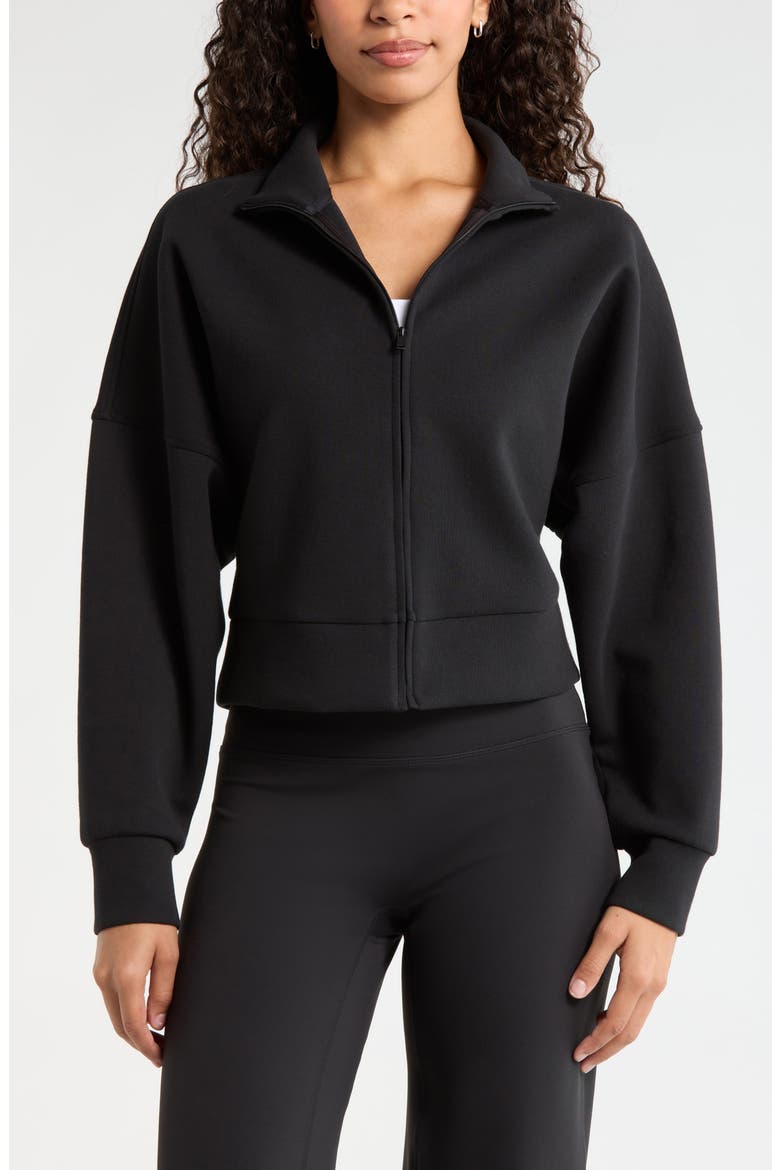 Boxy Jacket, Alternate, color, BLACK