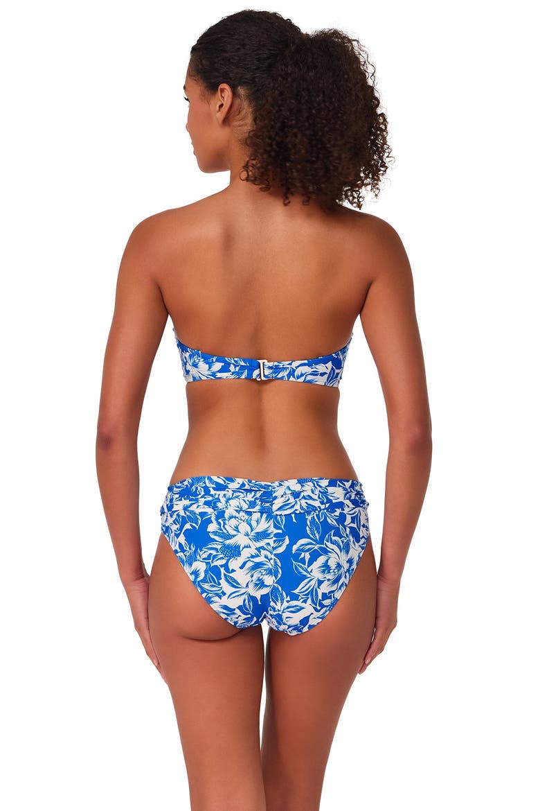 Loretta Bandeau Bikini Swimsuit Top - D Cup, Alternate, color, Chelsea Petals