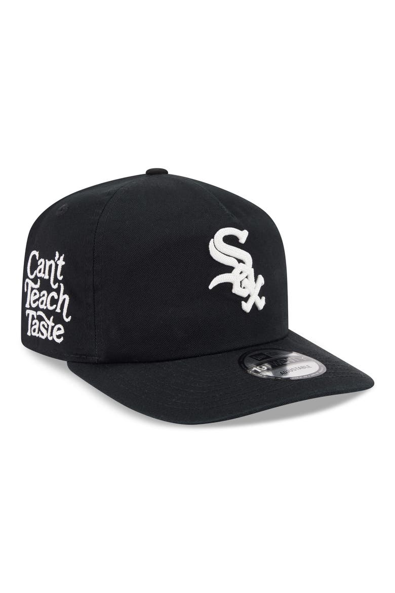 Chicago White Sox Twill 19TWENTY Adjustable Cap, Main, color, BLACK