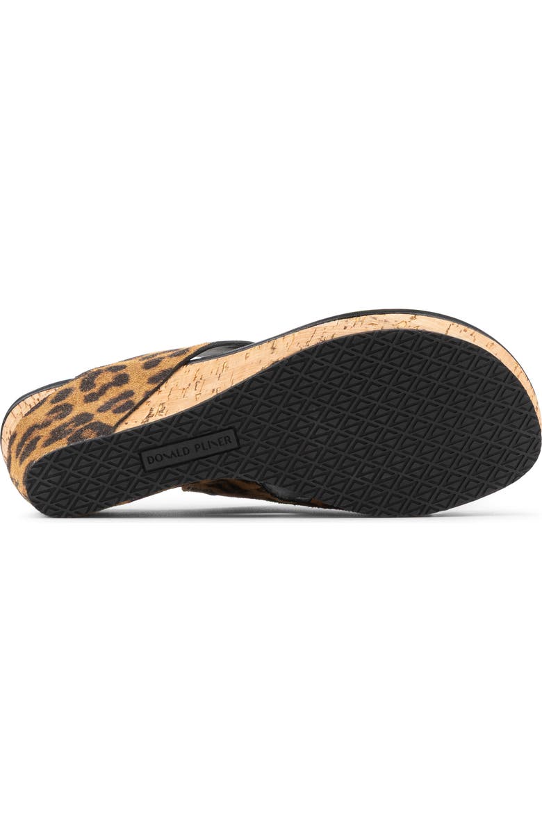 Donald Pliner Gyer Wedge Sandal, Alternate, color, Leopard