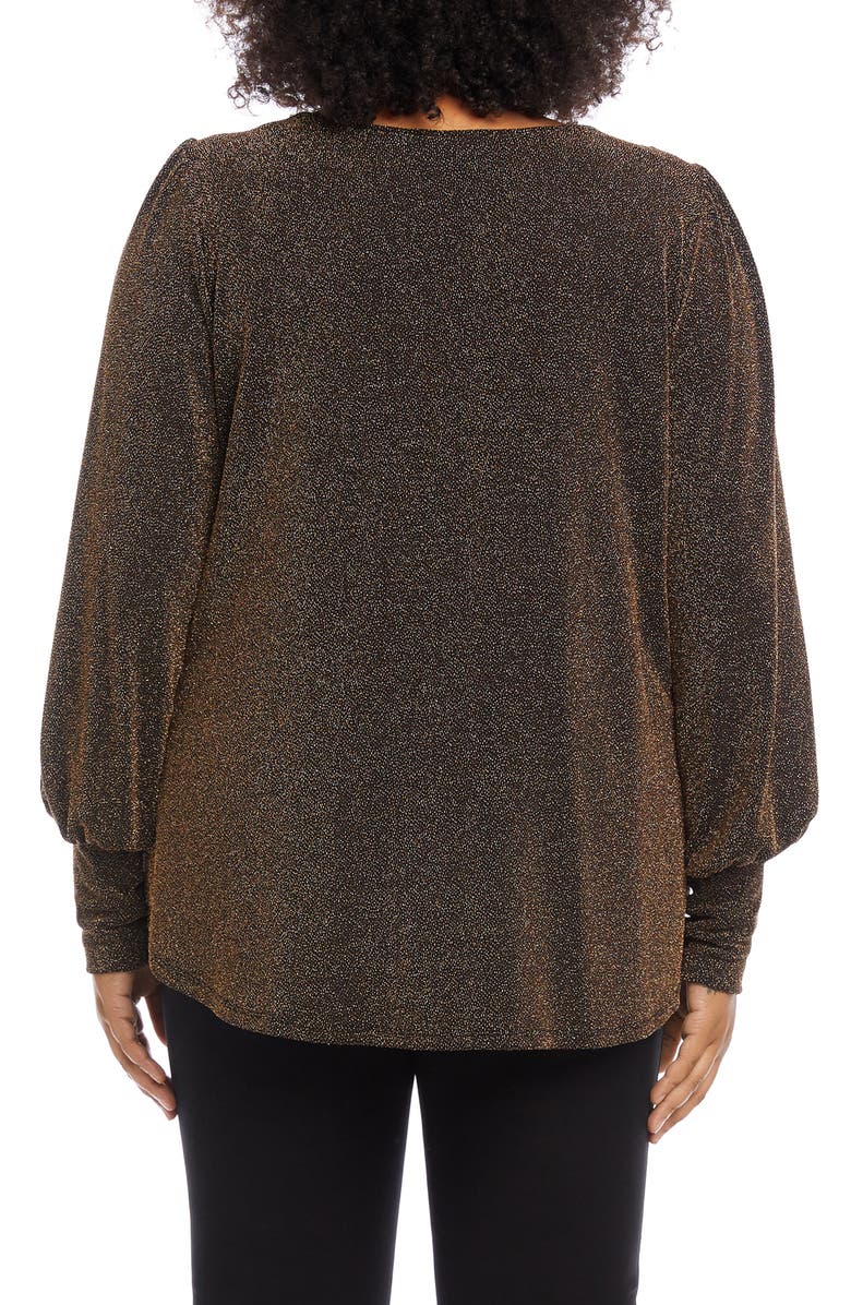 Karen Kane Blouson Sleeve Top, Alternate, color,