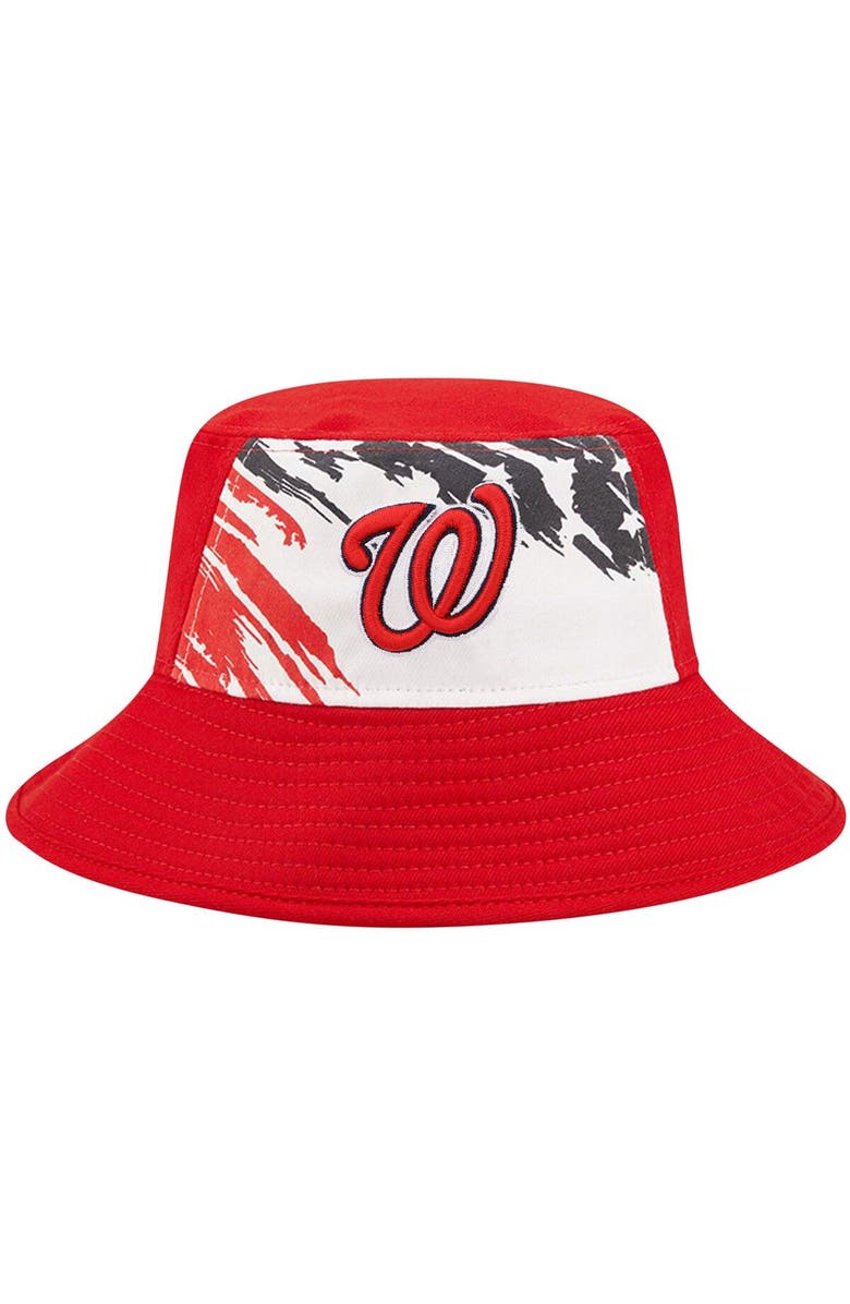 New Era Men's New Era Red Washington Nationals 2022 4th of July Bucket Hat, Alternate, color, Red