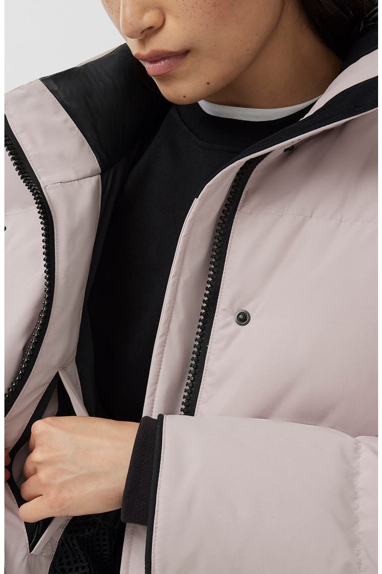 Grandview Black Label Crop 625 Fill Power Down Puffer Jacket, Alternate, color, LUCENT ROSE