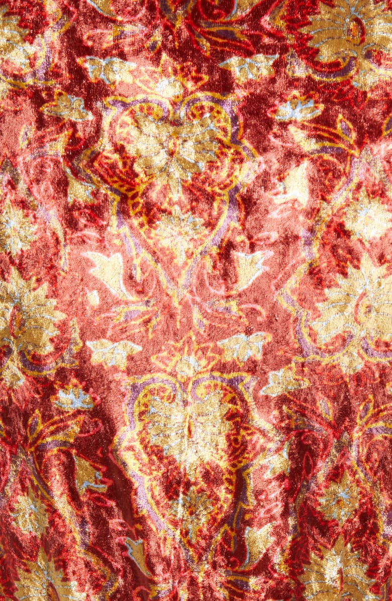 Free People Harper Printed Long Sleeve Jumpsuit, Alternate, color, 