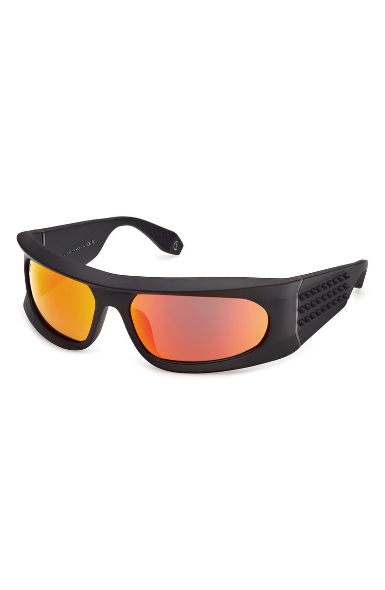 Christian Louboutin 64mm Geometric Sunglasses, Alternate, color, 