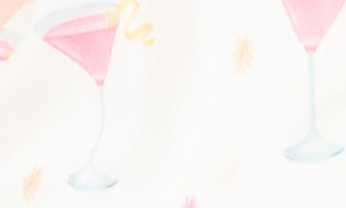 Pj Salvage Tini Time Short Pajamas In White