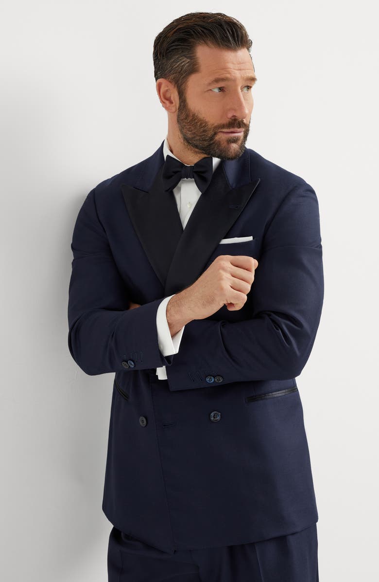 Brunello Cucinelli Tuxedo jacket, Alternate, color, 