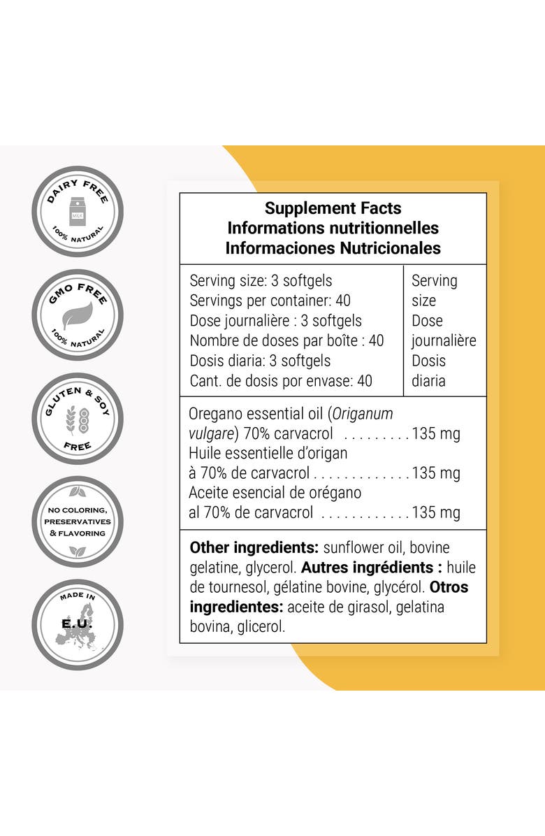 SuperSmart Oil Of Oregano, Alternate, color, NO COLOR