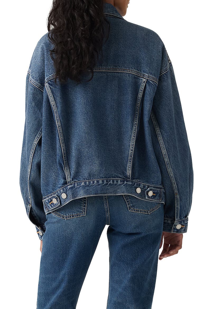'90s Trucker Jacket, Alternate, color, WONDER WHY