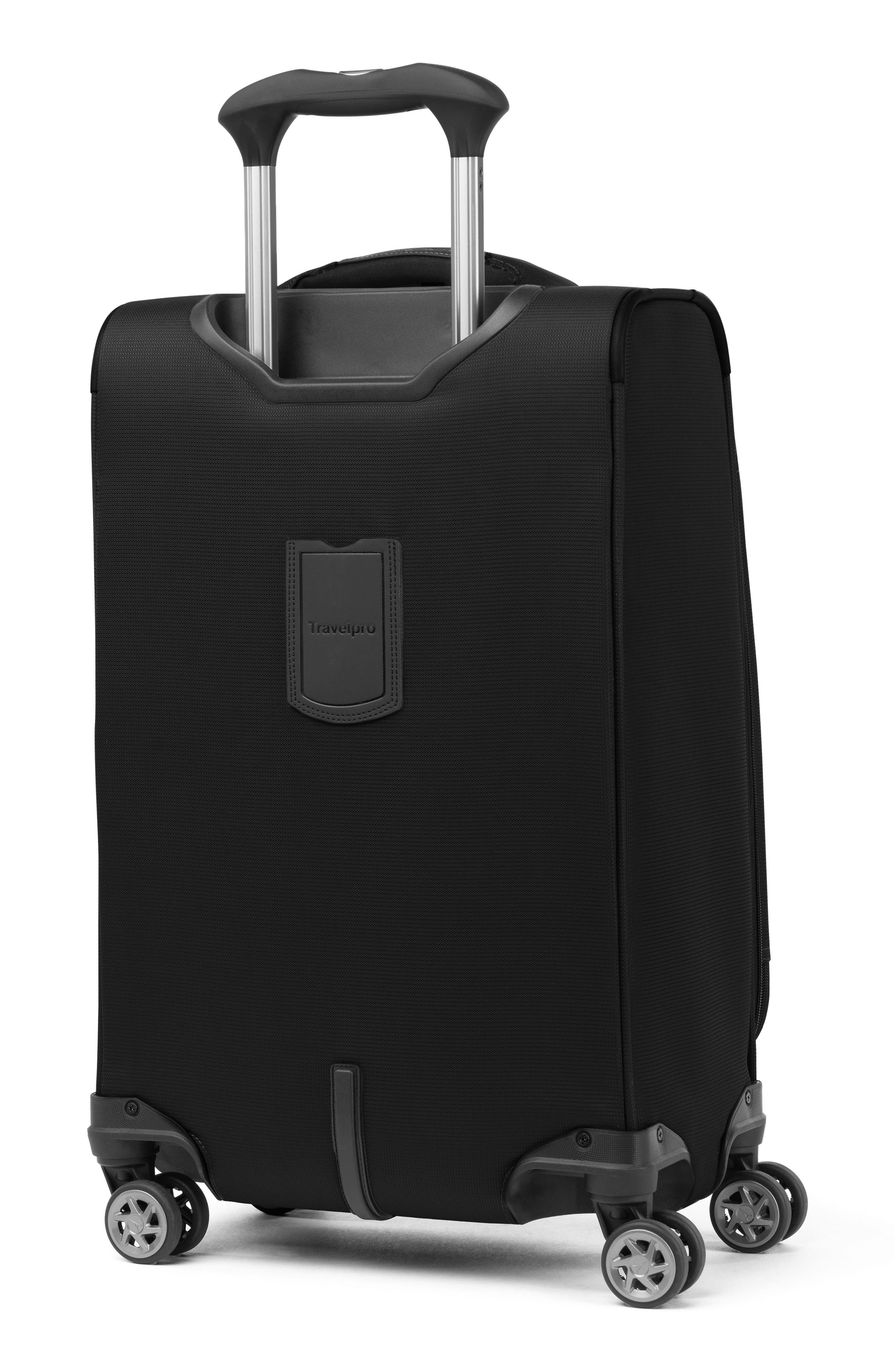 TRAVELPRO WAB6 20.5-Inch Expandable Carry-On Softside Luggage, Alternate, color, Black