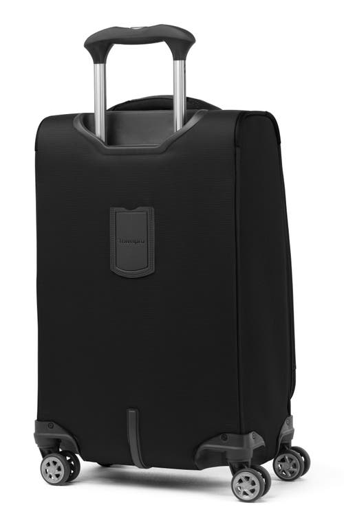 Travelpro Wab6 20.5-inch Expandable Carry-on Softside Luggage In Black