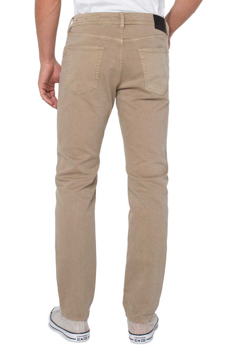 Liverpool Los Angeles Regent Relaxed Straight Leg Jeans, Alternate, color, Wheat