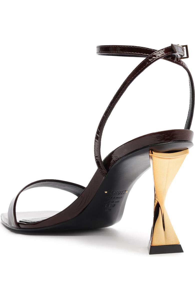 Schutz Elisha Ankle Strap Sandal, Alternate, color, Maplewood