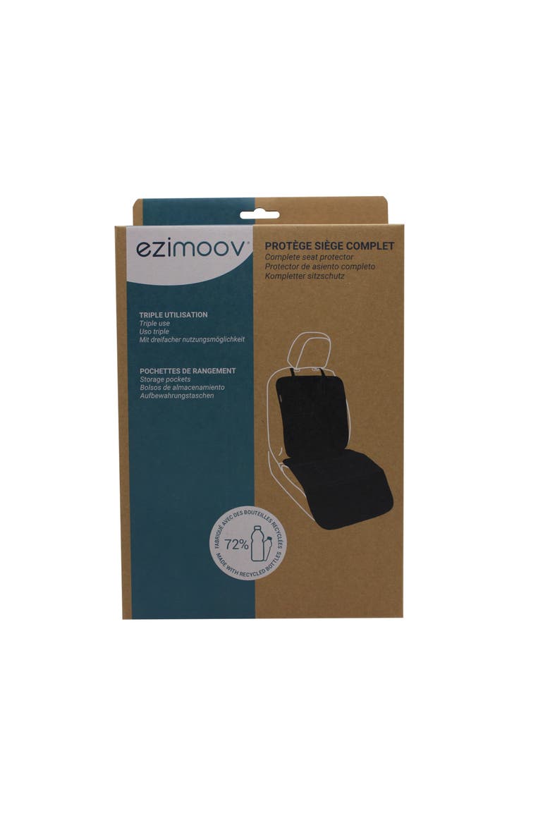 Ezi Mat 3 in 1 Seat Protector, Alternate, color, Black