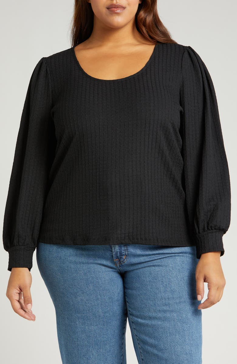 VERO MODA Belita Long Sleeve Top, Main, color, 