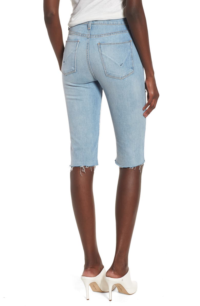 Hudson Jeans Zoeey High Waist Cutoff Boyfriend Shorts, Alternate, color, 