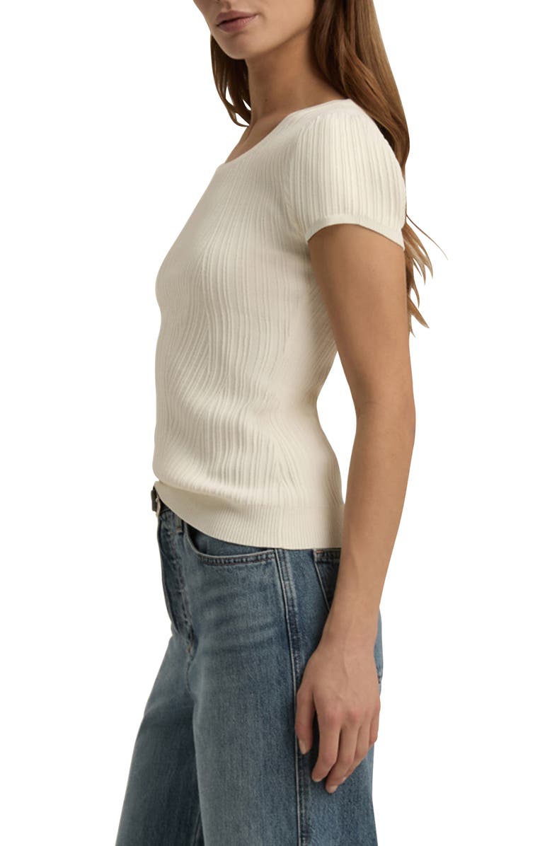 Favorite Daughter Kennedy Rib Top, Alternate, color, Ivory