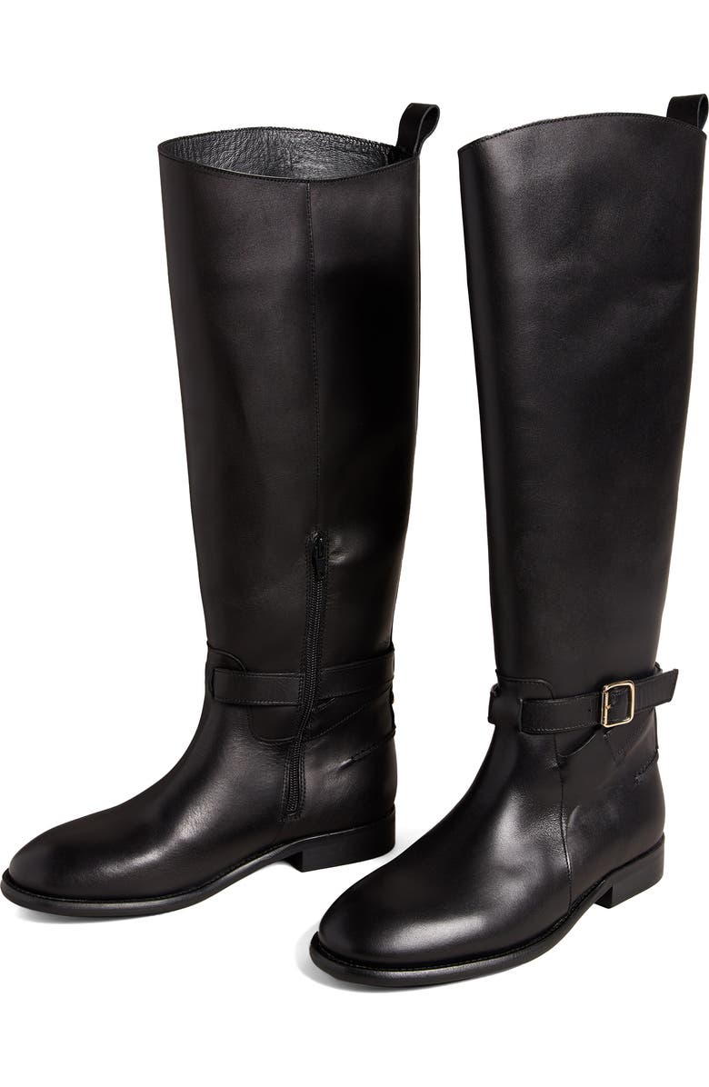 Ted Baker London Forrah Knee High Boot, Main, color, Black