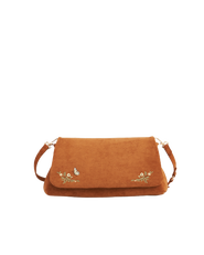 Fable England Floral Embroidered Shoulder Bag