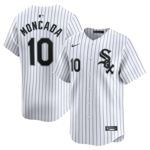 Men's Nike Yoan Moncada White Chicago White Sox Home Limited Player Jersey