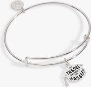 Alex and Ani "The Tassel Was Worth The Hassle" Charm Bangle