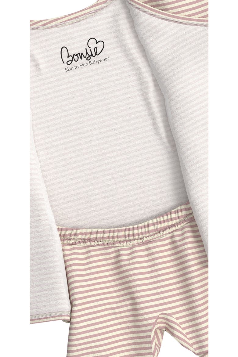 Unisex Baby Romper, Alternate, color, Berry Twist