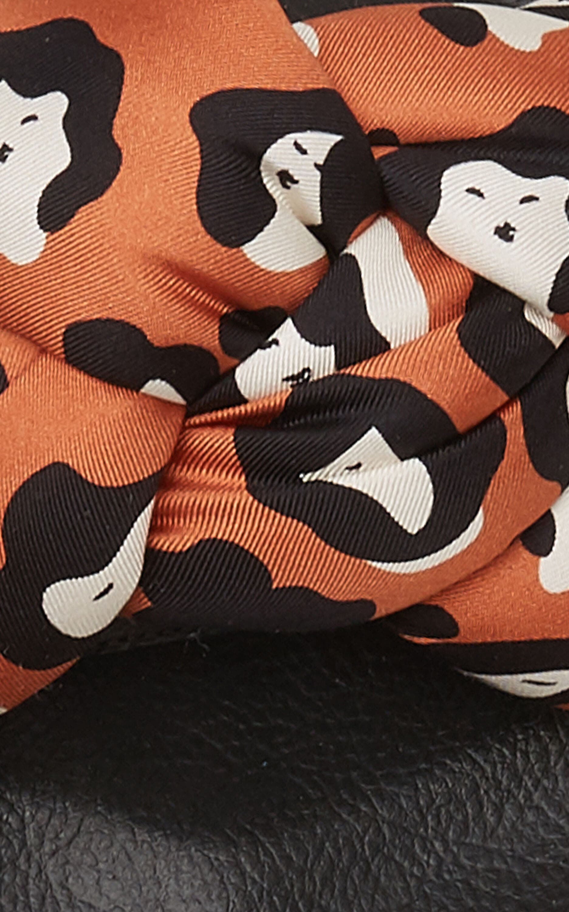 La DoubleJ Treccia Slides Lady Leopard Orange, Alternate, color, Lady Leopard Orange