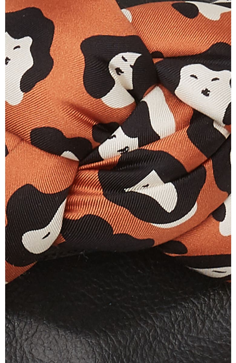 La DoubleJ Treccia Slides Lady Leopard Orange, Alternate, color, Lady Leopard Orange