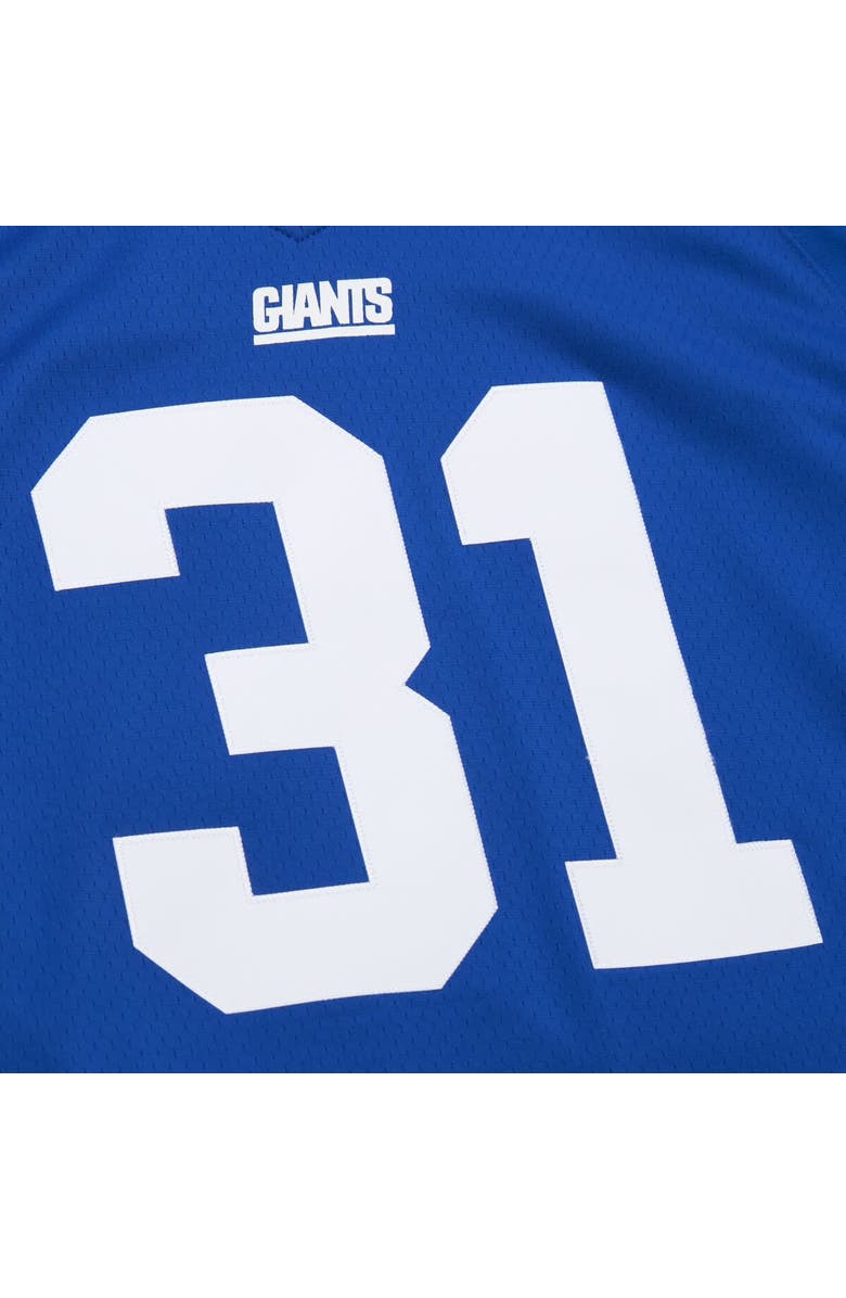 Mitchell & Ness Men's Mitchell & Ness Jason Sehorn Royal New York Giants 2000 Legacy Replica Jersey, Alternate, color, Royal