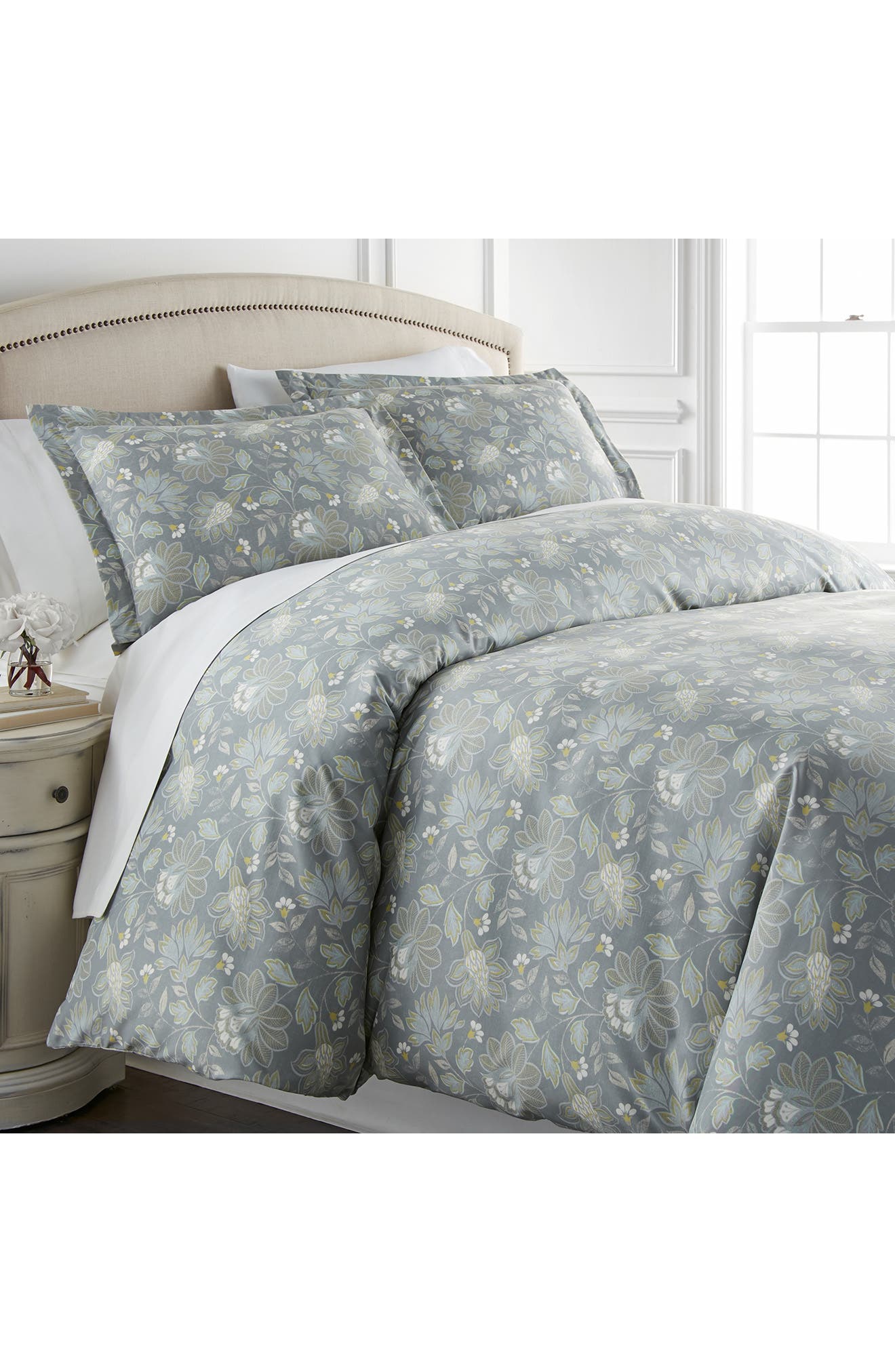 SOUTHSHORE FINE LINENS Infinite Blossom Duvet Cover Set