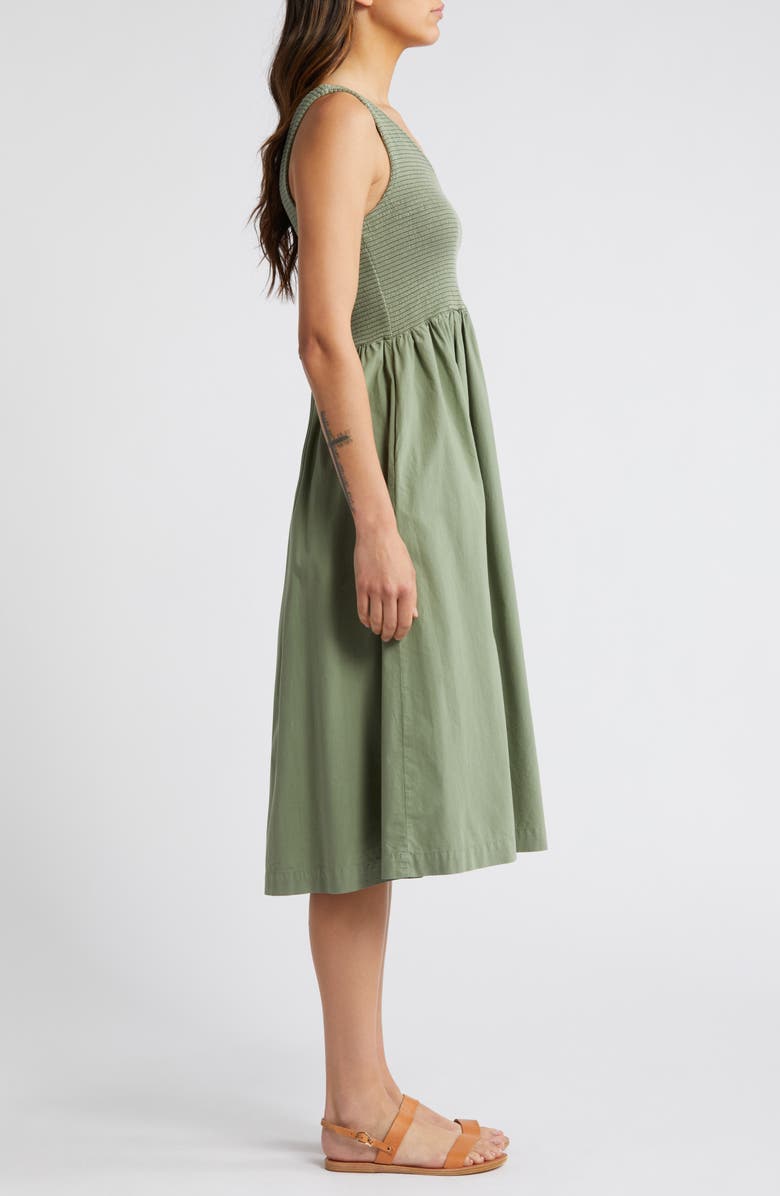 Nation LTD Connie One-Shoulder Fit & Flare Dress, Alternate, color, Sea Spray