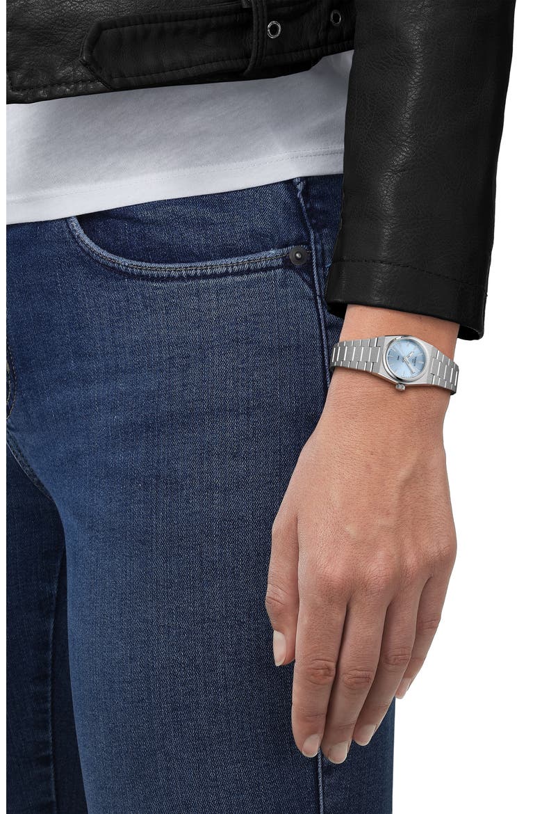 PRX Bracelet Watch, 25mm, Alternate, color, BLUE