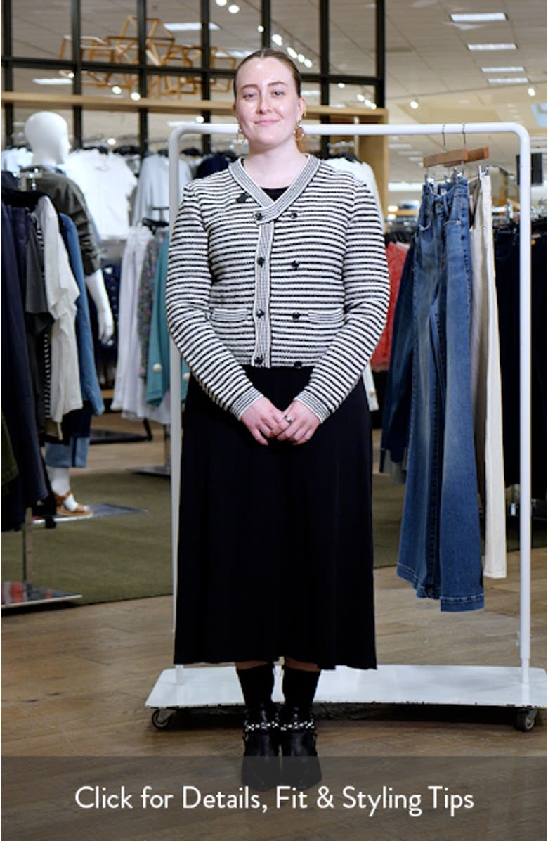 The Court Double Breasted Cardigan, sales video thumbnail