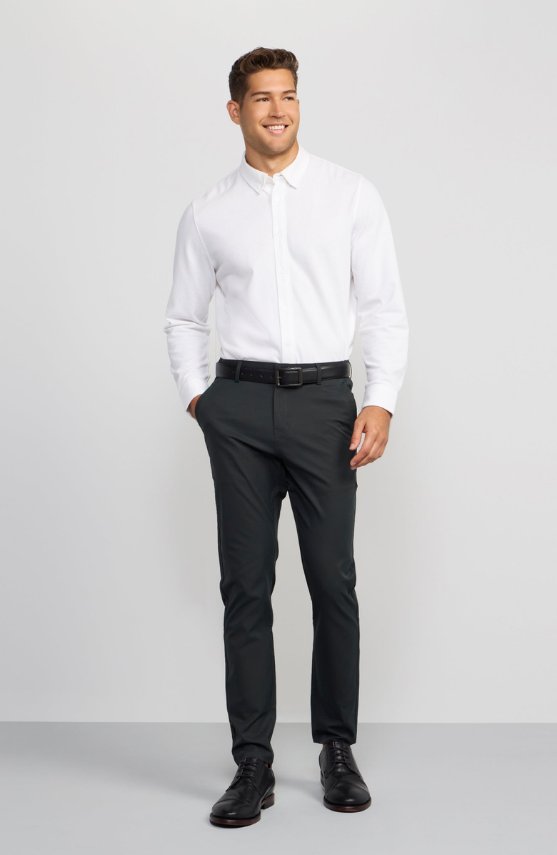 Jack Archer Legacy Button Down Shirt, Alternate, color, True White