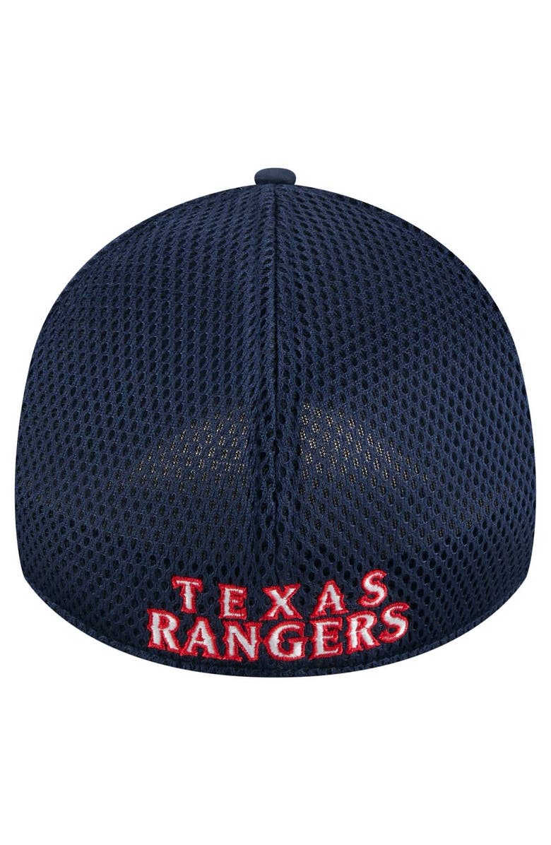 New Era Men's New Era Navy Texas Rangers Subtle Camo 39THIRTY Flex Hat, Alternate, color, Navy