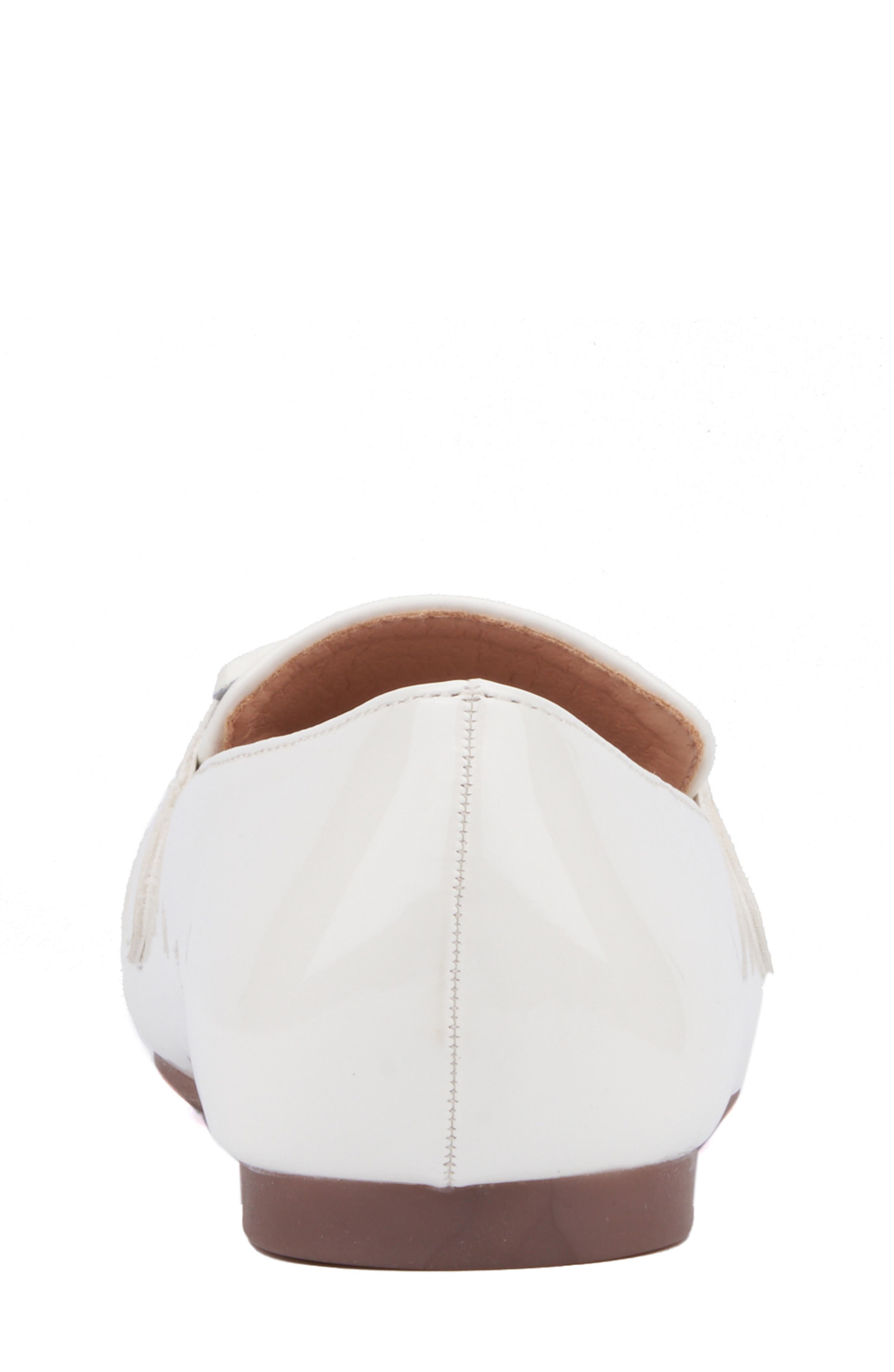 OLIVIA MILLER Kids' Yippee Buckle Loafer, Alternate, color, White