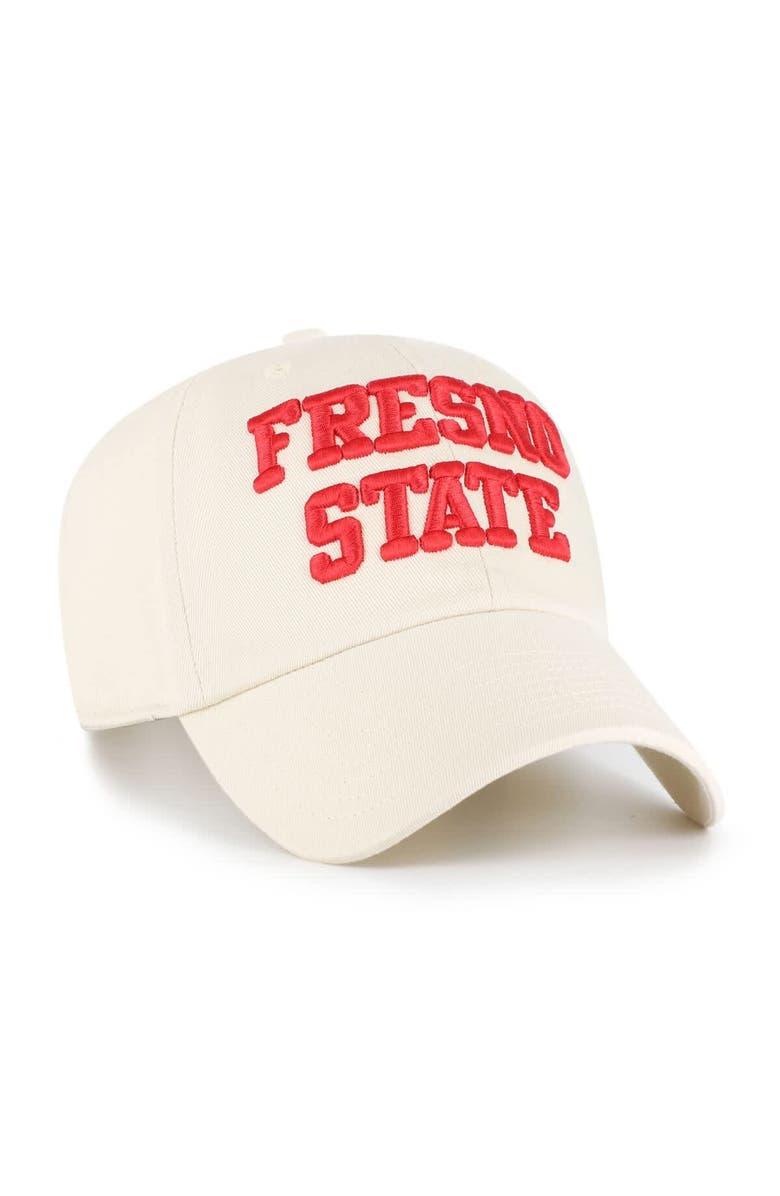 '47 Men's '47 Sand Fresno State Bulldogs Clean Up Adjustable Hat, Alternate, color, Sand