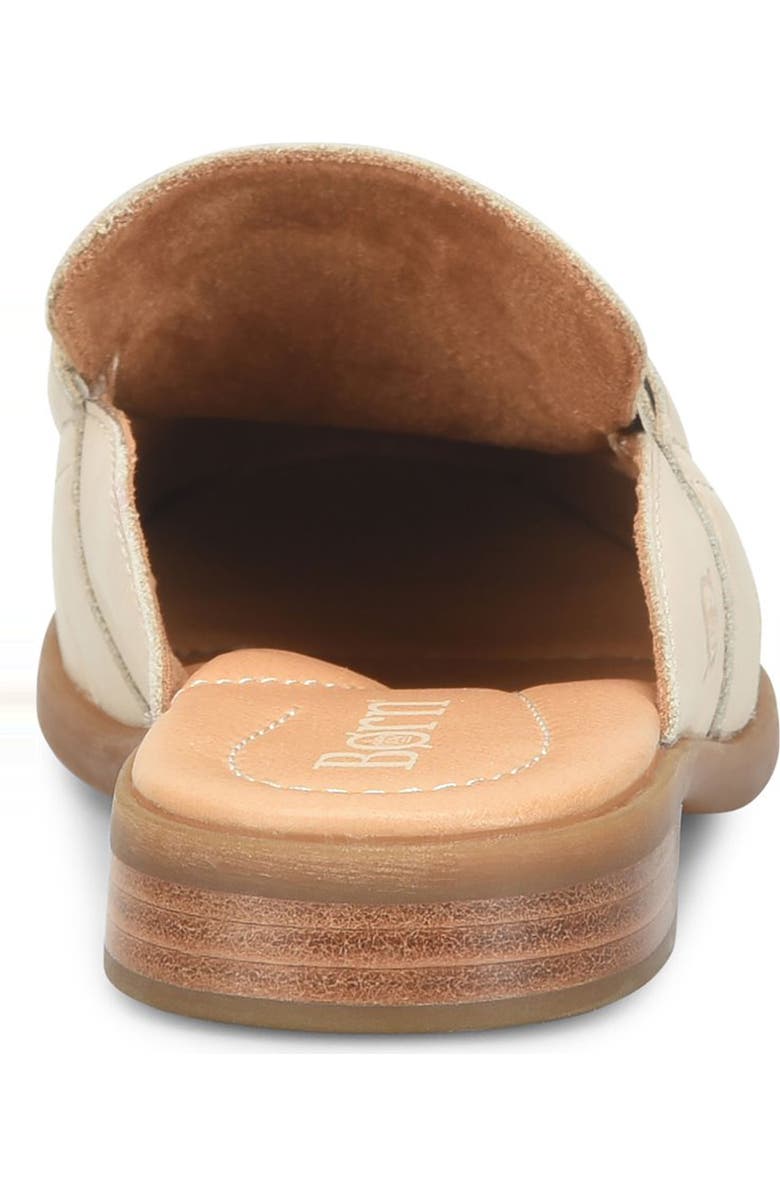 Børn Claire Mule, Alternate, color, Cream Leather