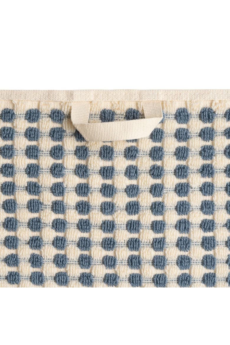 Dots Turkish Cotton Terry Towel Bundle, Alternate, color, Slate Blue
