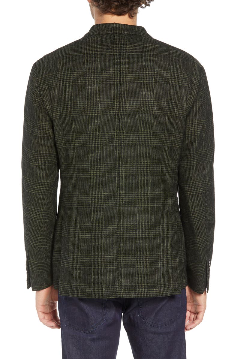 L.B.M. 1911 L.B.M 1911 Classic Fit Plaid Cotton Blend Sport Coat, Alternate, color, 