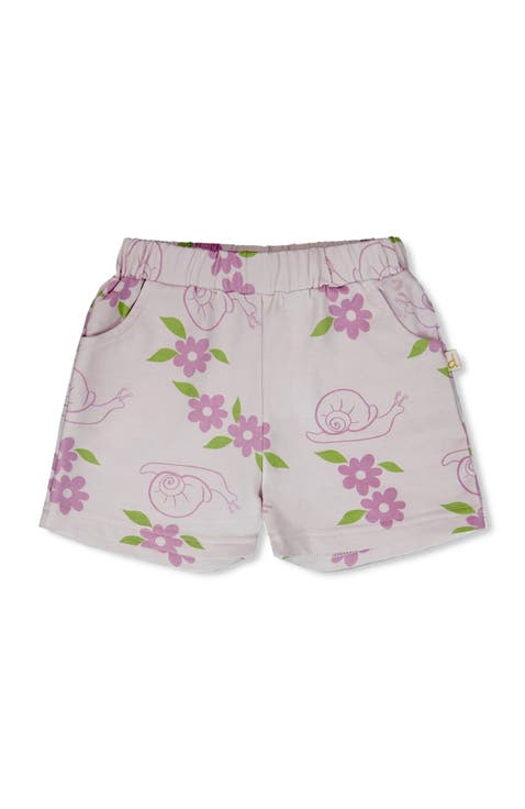 French Terry Snails Shorts (Toddler, Little Kid & Big Kid)