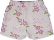Deux par Deux French Terry Snails Print Shorts